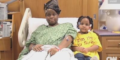 4-летняя девочка спасла беременную маму