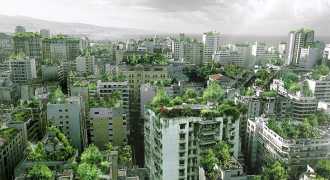 Французы покроют крыши высоток зеленью