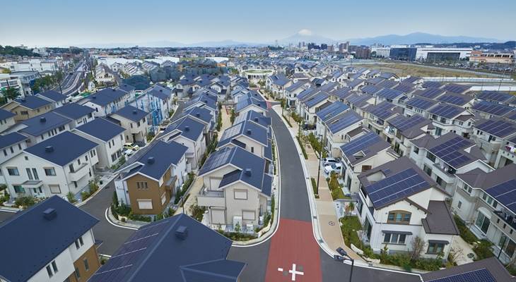 В городе Фуджисава построена 1000 домов на 3000 человек