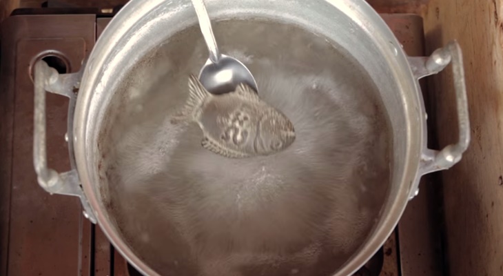Суп из железной рыбы спасает камбоджийцев от амении