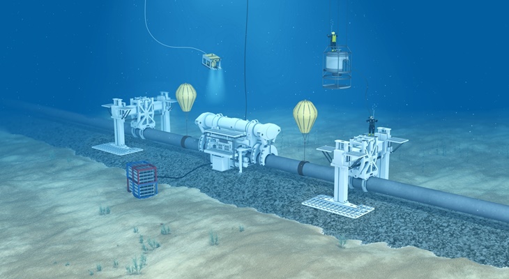 Как строят подводный газопровод