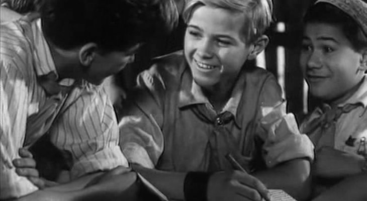 Кадр из фильма «Тимур и его команда» 1940 года