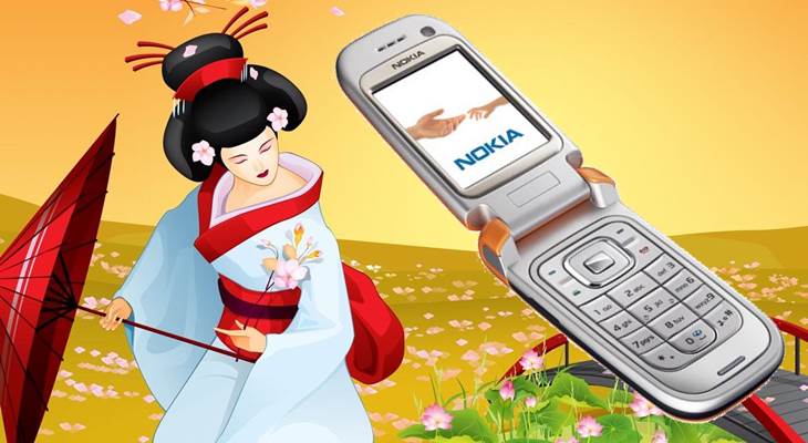 В Японию вернулась мода на телефоны-раскладушки