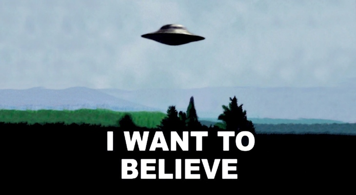 «Я хочу верить» - слоган сериала «Секретные материалы»