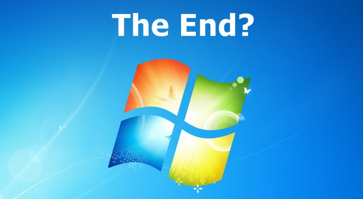 Общая поддержка Windows 7 прекращена. Что это означает?